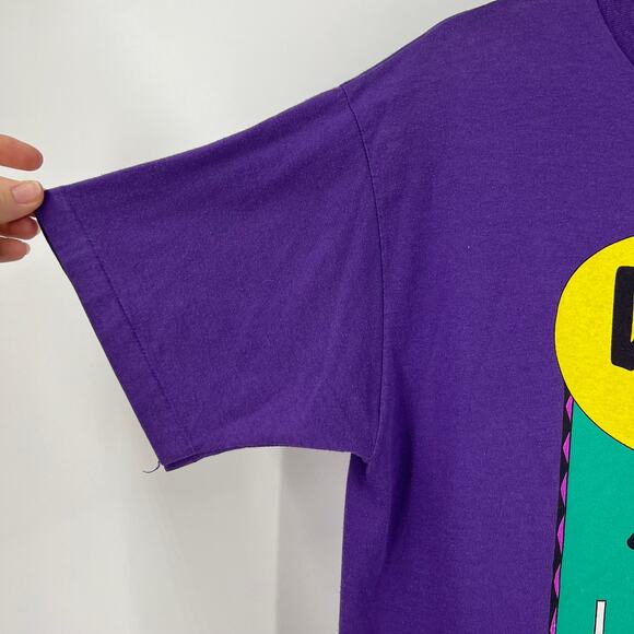 Vintage Sun Sportswear USA Made Dreamin' State Of Mind T-shirt Women's Large - Picture 9 of 9